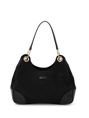 Gucci GG-Signature Trimmed Colbert Hobo bag in black